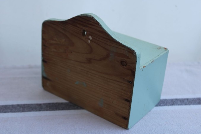 Boîte à allumettes en bois