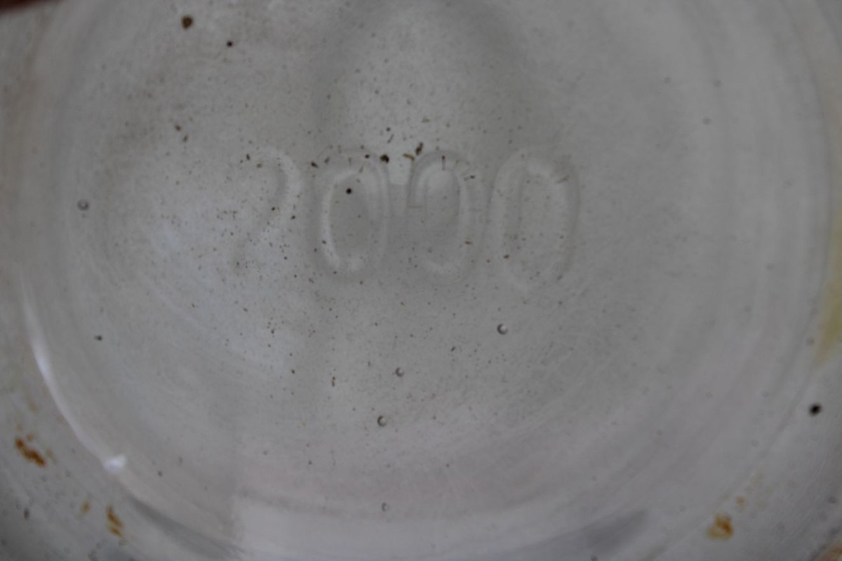 BOCAL ANCIEN SOLIDEX en verre épais de couleur vert - Contenance 1.5 litre EUR 16,00 - FR