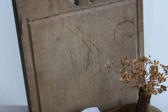 Planche à découper en bois