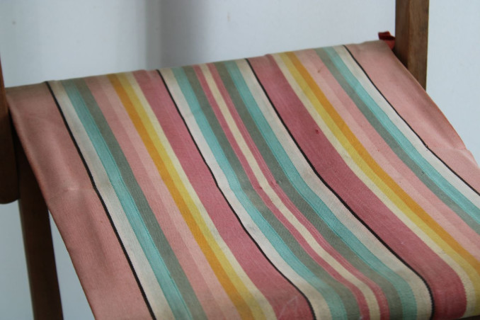Ancienne chaise pliante en bois