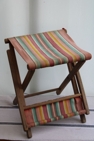 Ancienne chaise pliante en bois