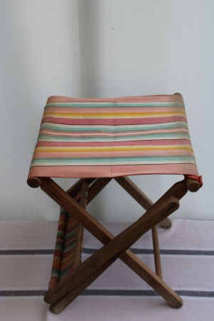 Ancienne chaise pliante en bois
