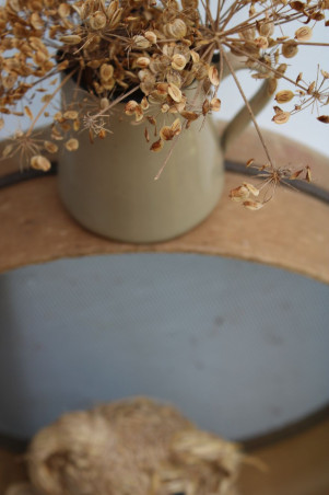 Ancien tamis en bois