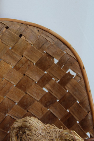 Chaise enfant en châtaignier