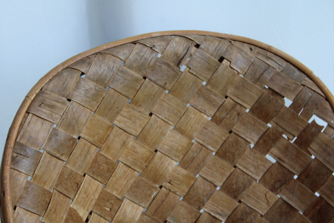 Chaise enfant en châtaignier