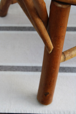 Chaise enfant en châtaignier