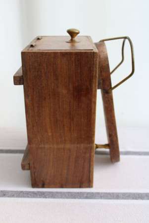 Boîte à cirage en bois