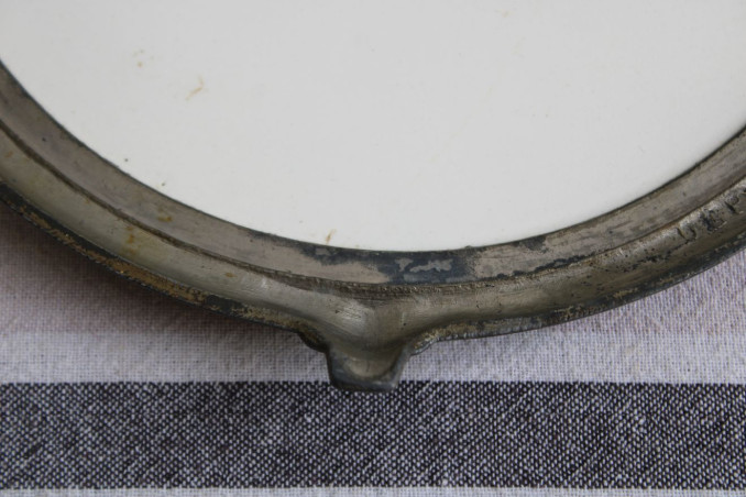 Ancien dessous de plat en céramique