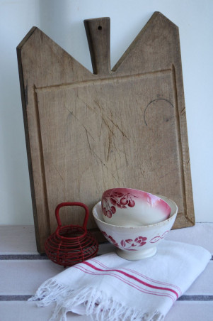 Lot de 2 anciens bols en céramique