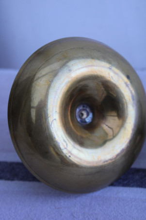 Lot de 2 bougeoirs en laiton