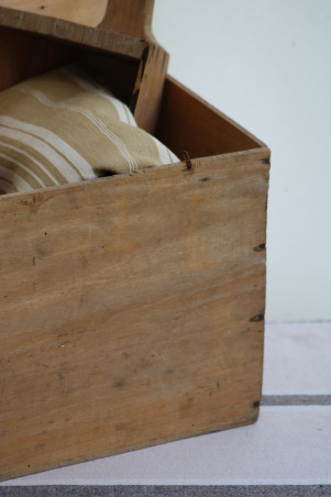 Ancienne boîte en bois "Fossier"