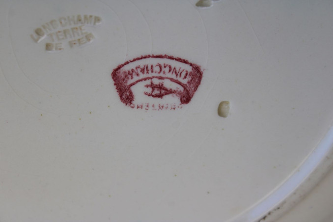 Plat de service en céramique Terre de fer