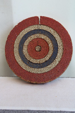 Ancien jeu de fléchettes en bois