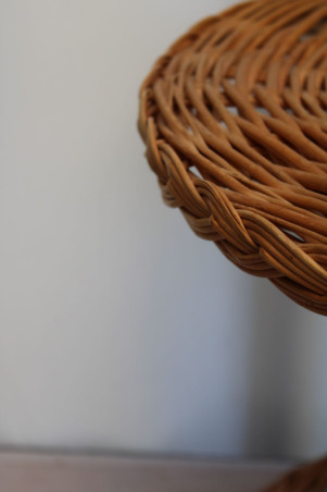 Table basse en osier