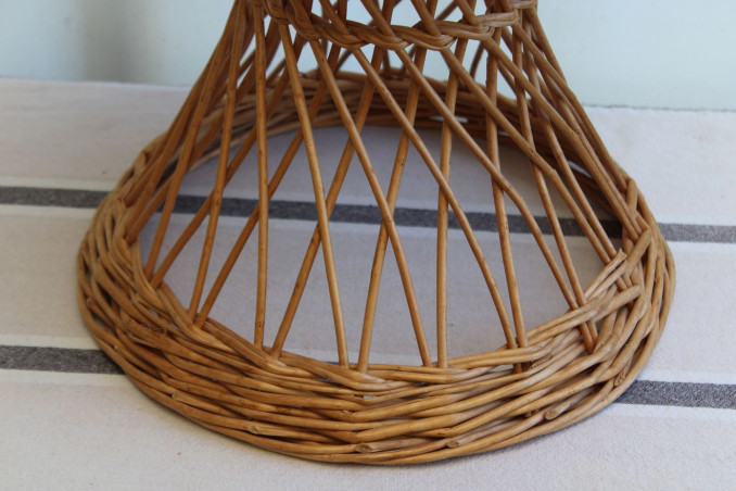 Table basse en osier