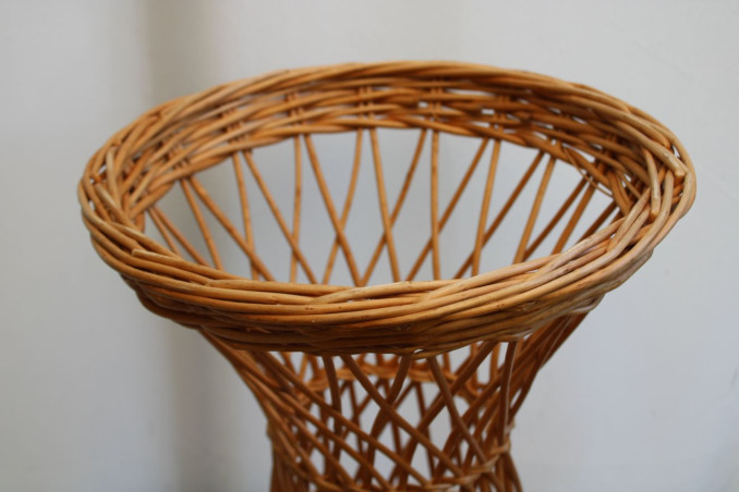 Table basse en osier