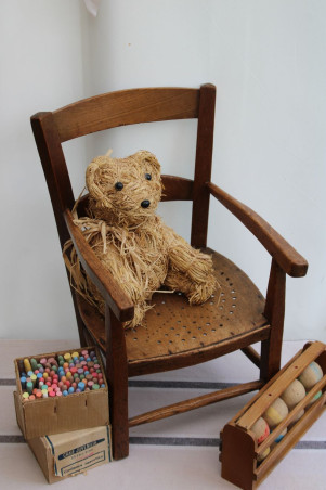 Chaise enfant en bois