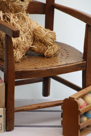 Chaise enfant en bois