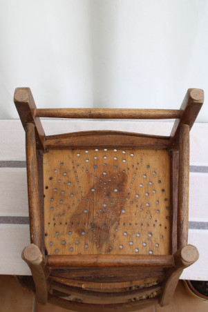 Chaise enfant en bois