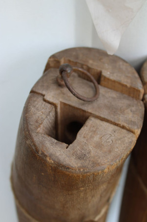 Paire d'embauchoirs en bois