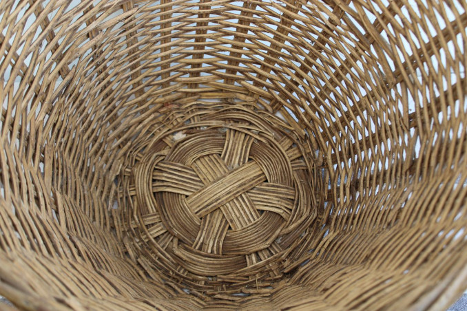 Corbeille en osier