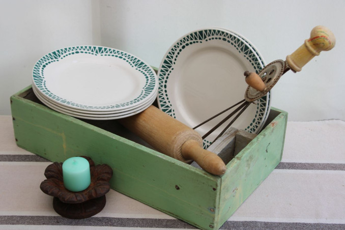 Lot de 6 assiettes à dessert en céramique